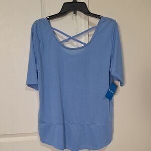 Columbia Blue Women's Top Nwt